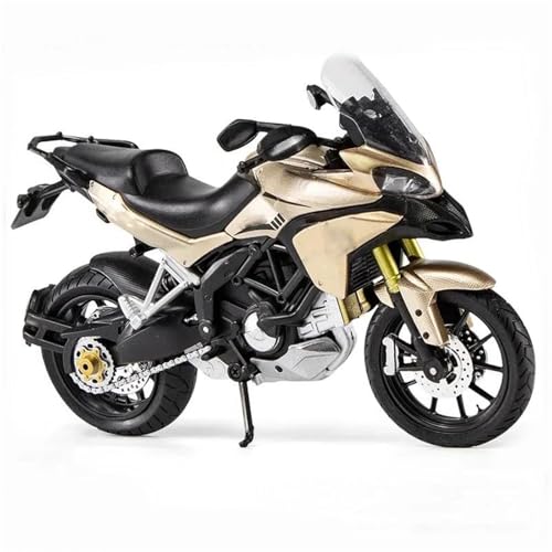 SOUTES Motorradmodell Offroad-Auto, Spielzeug, Geschenk Motorrad-Modellbau, Diecast-Fahrzeuge, Sammlung 1:12 Für Ducati Für Andrew(Gold) von SOUTES