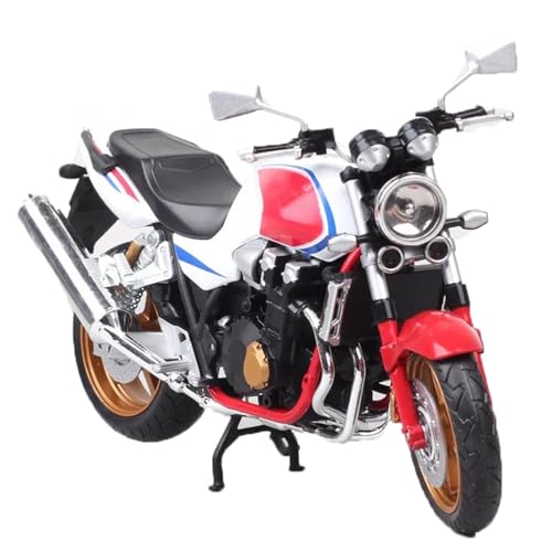 SOUTES Motorradmodell Ornamente, Geschenke, Spielzeugauto, Sammlung, 1:12, Für H-ONDA CB1300SF, Motorrad, Spielzeug, Diecast-Motorradmodell, Miniatur, Sammlung, Geschenk(Rosso) von SOUTES