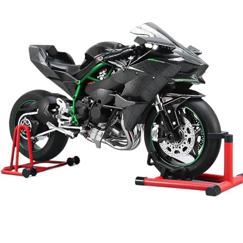 SOUTES Motorradmodell Outdoor-Kollektion 1:6 Für Kawasaki Für Ninja H2R Miniatur-Motorradmodell Aus Metalldruckguss(Nero) von SOUTES