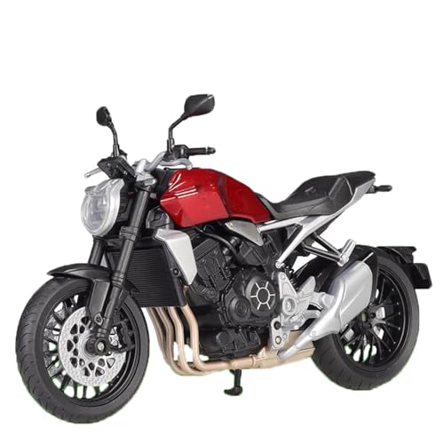 SOUTES Motorradmodell Rennmotorrad-Modell Aus Aluminiumlegierung, Diecast-Metall, Straßen-Kollektion, Geschenkartikel, 1:12, Für H-ONDA CB1000R, Spielzeug, Geburtstagsgeschenk(Rosso) von SOUTES