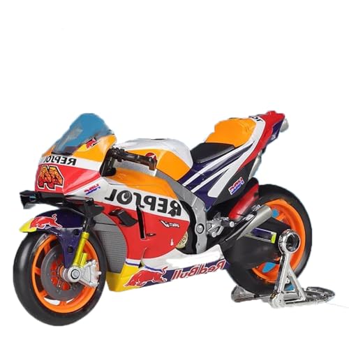SOUTES Motorradmodell Rennsport-Imitat-Motorradmodell Aus Aluminiumlegierung, Spielzeug-Geschenkkollektion 1:18 Für H-ONDA RC213V Rennwagen 2021 Moto GP #44 SOUTES Motorradmodell Rennsport-Imitat-Motorradmodell Aus Aluminiumlegierung, Spielzeug-Geschenkkollektion 1:18 Für H-ONDA RC213V Rennwagen 2021 Moto GP #44 von SOUTES
