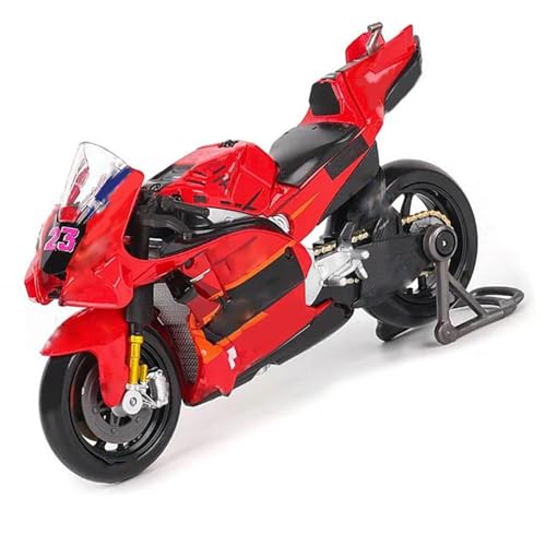 SOUTES Motorradmodell Simulations-Motorradmodell Aus Aluminium 1:18 Für Ducati Für Lenovo Nr. 23 2023 Spielzeugauto-Kollektion, Ornamente, Geschenk SOUTES Motorradmodell Simulations-Motorradmodell Aus Aluminium 1:18 Für Ducati Für Lenovo Nr. 23 2023 Spielzeugauto-Kollektion, Ornamente, Geschenk von SOUTES