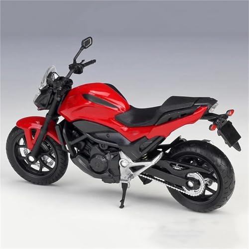 SOUTES Motorradmodell Simulationsspielzeug 1:18 Für H-ONDA NC750S Motorrad, Legierungsmodell, Druckgussmetall, Rennsport-Ornamente, Geschenke von SOUTES