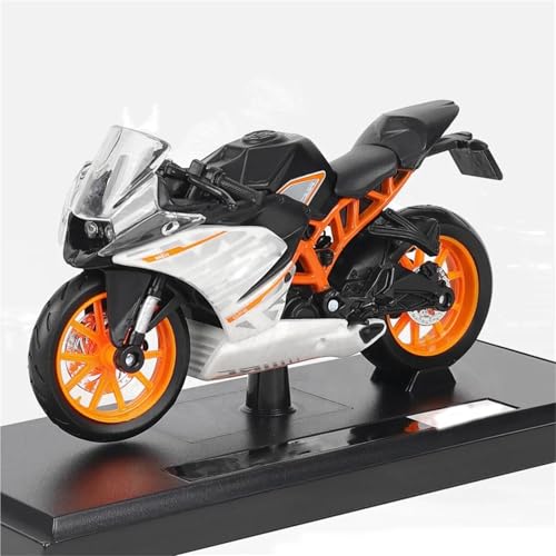 SOUTES Motorradmodell Spielzeug, Geburtstagsgeschenk, Miniatur-Sammlerstück, 1:18 Für RC 390 Alu-Motorradmodell von SOUTES
