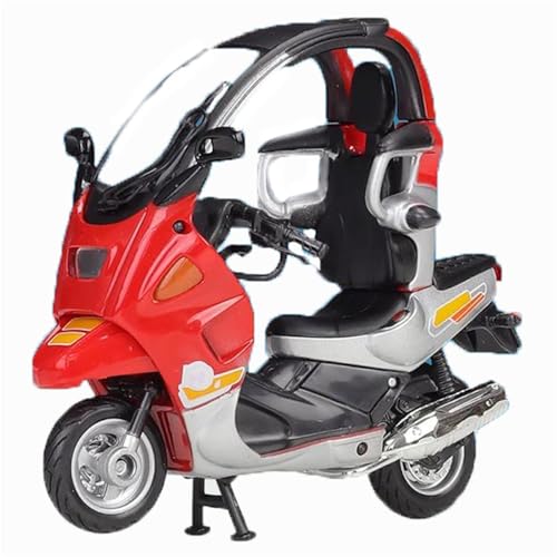 SOUTES Motorradmodell Spielzeug, Geburtstagsgeschenk Legierungskollektion 1:18 Für BMW C1 Motorradmodell Desktop-Dekoration von SOUTES