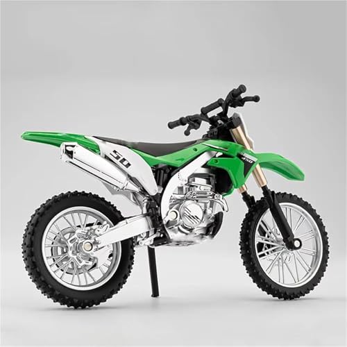 SOUTES Motorradmodell Spielzeug-Geburtstagsgeschenk 1/12 Für Kawasaki KX450 Miniatur-Sammler-Motorradmodell Aus Druckgusslegierung von SOUTES