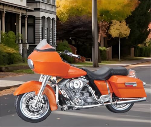 SOUTES Motorradmodell Spielzeug-Motorrad, Druckguss-Miniaturmodell, 1/18, Sammlergeschenk Für Harley Für Davidson FLTR Road Glide SOUTES Motorradmodell Spielzeug-Motorrad, Druckguss-Miniaturmodell, 1/18, Sammlergeschenk Für Harley Für Davidson FLTR Road Glide von SOUTES