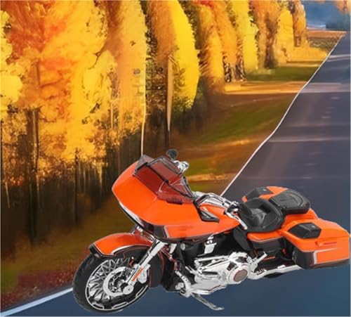 SOUTES Motorradmodell Spielzeug-Motorrad, Druckguss-Miniaturmodell Aus Metall, 1:18, Geschenk Für Harley Für Davidson CVO Road Glide 2022 SOUTES Motorradmodell Spielzeug-Motorrad, Druckguss-Miniaturmodell Aus Metall, 1:18, Geschenk Für Harley Für Davidson CVO Road Glide 2022 von SOUTES