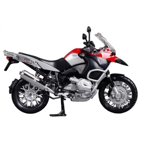 SOUTES Motorradmodell Zusammenbauversion, Legierung, Rennmotorradmodell, Druckguss, Metall, Geschenke Desktop-Dekoration 1:12 Für BMW R1200 GS von SOUTES