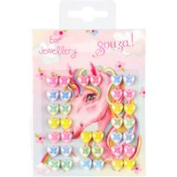 SOUZA 105382 Ohrsticker Einhorn (1 Blatt) von SOUZA!