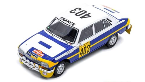 SPARK 1/43 S5632 Peugeot 504 - Winner Rallye Codasur 1979 Diecast Modellcar von SPARK