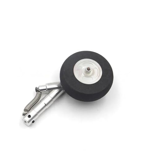1 Stück 9 11 13 14 cm Aluminiumlegierung Einzelrad Teleskopfederdämpfung Fahrwerk für Luftfahrzeuge F22 Freewing L39 RC (1 Stück 90 mm) von SPARKHOBBY