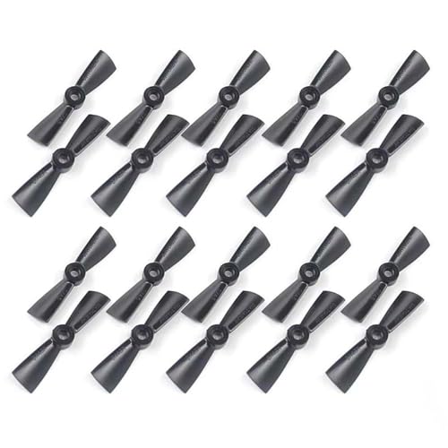 10 Paar 3045 7,6 cm CW CCW PC Nylon Propeller mit Prop Hub Adapter 5 mm M5 180 200 215 Rahmen RC FPV Multicopter Quacopter (10 Paar 3045 Schwarz) von SPARKHOBBY