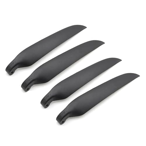 HY Elektro-Modell-Gleiter, zusammenklappbar, Durchmesser 17,8–27,9 cm, schwarz, zusammenklappbarer Propeller für RC-Flugzeugteile (2 Paar, 7 x 3) von SPARKHOBBY