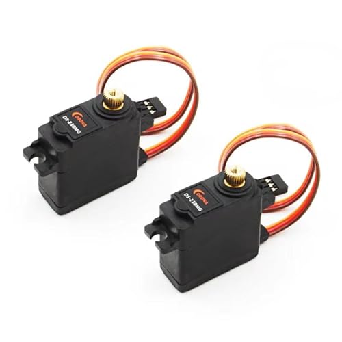 SPARKHOBBY 1PC / 2PCS / 4PCS Corona DS-238MG Metallgetriebe Digital Servo Kugellager 4,0kg / 0,15sec / 22,0g High Torque Servo für RC Drohnen Modelle (2PCS DS-238MG) von SPARKHOBBY