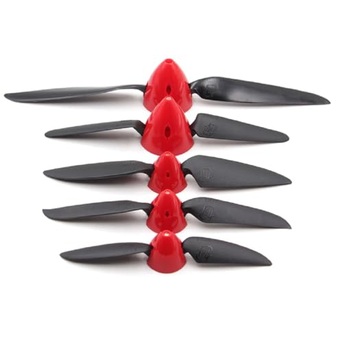 SPARKHOBBY 2 Satz HY Klapppropeller 6x4 7,5x4 8x4,5 8x6 11x6 Propeller Spinner Cover 2.3/3.0/3.17/4,0mm Motorwelle RC Plane Glider Drohnen (2 Satz 11x6 3,17mm) von SPARKHOBBY