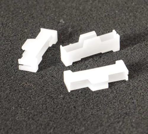 SPARKHOBBY 50 Stück/Lot Servo Verlängerungskabel Schnalle Clip Kunststoff Servos Cord Fastener Jointer Plugs Befestigungshalter für DIY RC Flugzeug Teile (weiß) von SPARKHOBBY