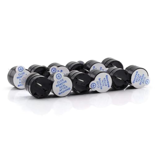 SPARKHOBBY Aktiver Alarm-Summer, 5 V, 12 x 9,5 mm, 5 V, Mini-Piezo-Summer passend für F405 F7 Flugsteuerung, elektronische Summer (5 V, 20 Stück) von SPARKHOBBY