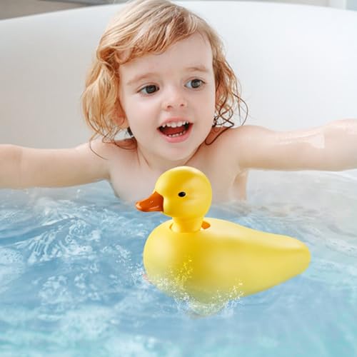 Badewannenspielzeug ab 1 2 3 4 Jahre,Ente Baby Badespielzeug,Baby Wasserspielzeug für Badewanne,Duck Wasserspielzeug Kinder Geschenke für Baby Kinder Kleinkind von SPERMUOY