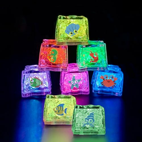 Leuchtende LED Eiswürfel,8 Stück LED Eiswürfel Badewannenspielzeug leuchtende Wasserspielzeug,leuchtende Eiswürfel Baby Badespielzeug,Led Ice Cubes Bad für Hochzeit,Party, Club und Bar Leuchtende LED Eiswürfel,8 Stück LED Eiswürfel Badewannenspielzeug leuchtende Wasserspielzeug,leuchtende Eiswürfel Baby Badespielzeug,Led Ice Cubes Bad für Hochzeit,Party, Club und Bar von SPERMUOY