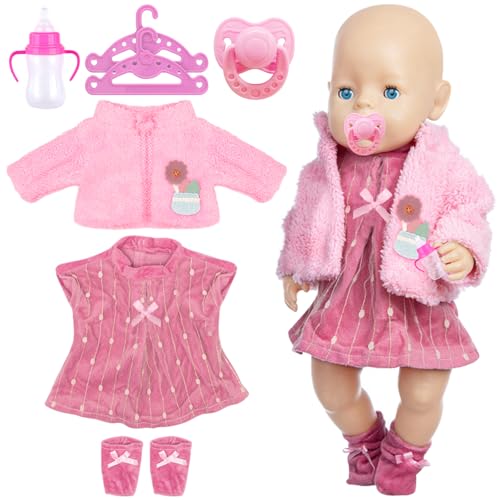 SPERMUOY Kleidung Bekleidung Outfits für Baby Puppen,Puppenkleidung 35-43 cm,Puppenkleidung für Baby Puppen, Puppenkleider Geschenke für Mädchen Jungen-(Keine Puppe SPERMUOY Kleidung Bekleidung Outfits für Baby Puppen,Puppenkleidung 35-43 cm,Puppenkleidung für Baby Puppen, Puppenkleider Geschenke für Mädchen Jungen-(Keine Puppe von SPERMUOY