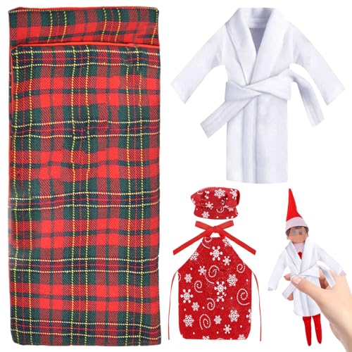 SPERMUOY Weihnacht Wichtel Zubehör Puppenkleidung Zubehör,4 Stück Wichtel Kleidung Wichtel Puppe zubehör Weihnachtself Kleidung Puppenzubehör Wichtel Zubehör für Puppendekoratione SPERMUOY Weihnacht Wichtel Zubehör Puppenkleidung Zubehör,4 Stück Wichtel Kleidung Wichtel Puppe zubehör Weihnachtself Kleidung Puppenzubehör Wichtel Zubehör für Puppendekoratione von SPERMUOY