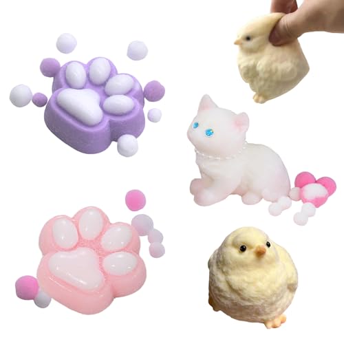 SPERMUOY Squishy katzenpfoten,4 Stück Squishy Spielzeug cat paw Squishy katzenpfoten,fufu Squishy Pfote Squishy Katze für Mädchen, Jungen, Geburtstagsgeschenke SPERMUOY Squishy katzenpfoten,4 Stück Squishy Spielzeug cat paw Squishy katzenpfoten,fufu Squishy Pfote Squishy Katze für Mädchen, Jungen, Geburtstagsgeschenke von SPERMUOY