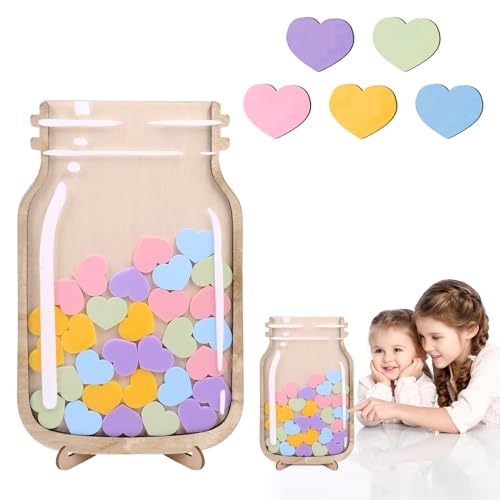 SPERMUOY Belohnungsglas Kinder,Sterne Belohnungsglas Belohnungssystem grundschule,belohnungsglas Sterne belohnungssystem Kinder für Jungen- und Mädchenkindergärten von SPERMUOY