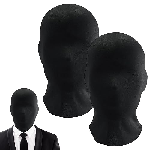 SPHERETRON 2 Stück Vollgesichtsmaske Halloween Kopfmaske Schwarz Gesichtslose Maske Masken Kostüm Cool und Trendy Gesichtslose Maske Unisex Gesichtslose Maske Kopfmaske für Halloween,Cosplay,Deko usw. SPHERETRON 2 Stück Vollgesichtsmaske Halloween Kopfmaske Schwarz Gesichtslose Maske Masken Kostüm Cool und Trendy Gesichtslose Maske Unisex Gesichtslose Maske Kopfmaske für Halloween,Cosplay,Deko usw. von SPHERETRON