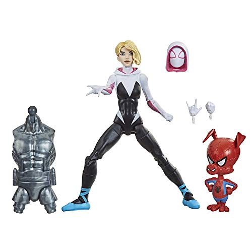 Marvel Spider-Man Hasbro Legends Series Into The Spider-Verse Gwen Stacy 15,2 cm Sammel-Actionfigur Spielzeug mit Spider-Ham Minifigur Marvel Spider-Man Hasbro Legends Series Into The Spider-Verse Gwen Stacy 15,2 cm Sammel-Actionfigur Spielzeug mit Spider-Ham Minifigur von SPIDER-MAN