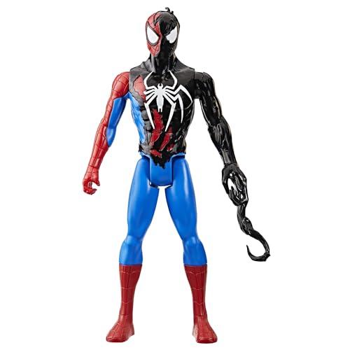 Marvel Spider-Man VenomVersus Titan Hero Serie Spider-Man Action-Figur, Black von SPIDER-MAN