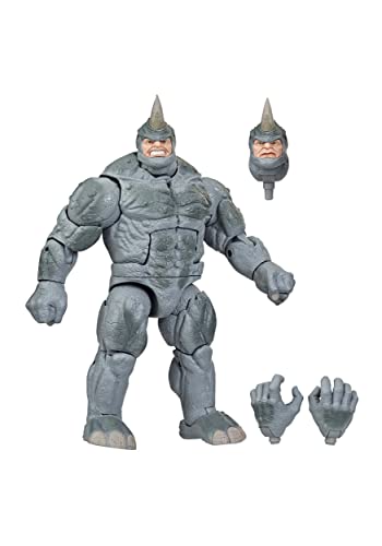 Spider-Man Marvel Legends Series 15 cm große Marvel’s Rhino Retro Action-Figur, enthält 3 Accessories von SPIDER-MAN