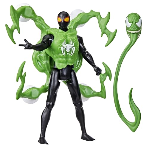 SPIDER-MAN-Man Marvel VenomVersus Epic World of Action Miles Morales Deluxe-Figur mit Zubehör, 10,2 cm Superhelden-Spielzeug für Kinder ab 4 Jahren SPIDER-MAN-Man Marvel VenomVersus Epic World of Action Miles Morales Deluxe-Figur mit Zubehör, 10,2 cm Superhelden-Spielzeug für Kinder ab 4 Jahren von SPIDER-MAN