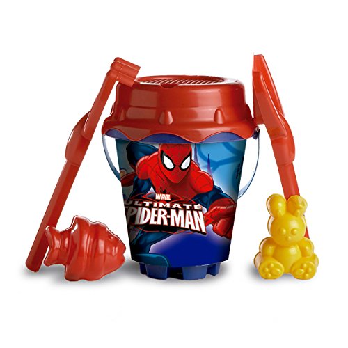 Spiderman Mondo Toys 311001 Strandset mit Würfel und Zubehör, 22 cm von SPIDER-MAN