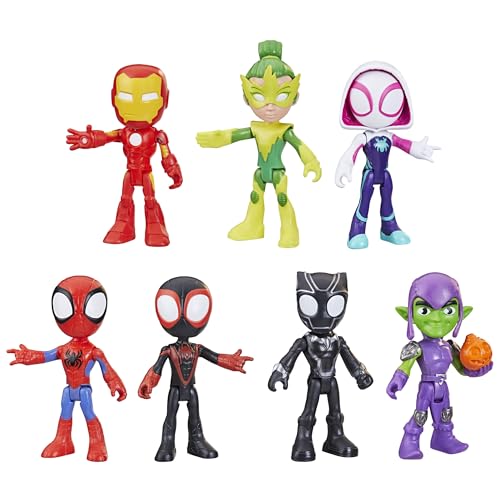 Marvel Actionfigur Hasbro Spidey and His Fantastic Friends, Actionfigur, 10 cm, Superhelden-Spielzeug, 1 Stück, Sortiert von Spidey and his Amazing Friends