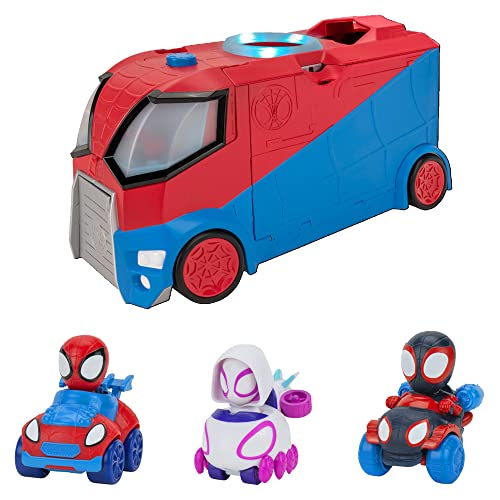 SPIDEY AND HIS AMAZING FRIENDS Marvel's SNF0052 Web Transporter Feature Vehicle, Multi SPIDEY AND HIS AMAZING FRIENDS Marvel's SNF0052 Web Transporter Feature Vehicle, Multi von SPIDEY AND HIS AMAZING FRIENDS