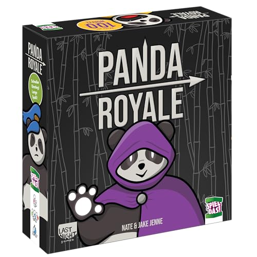 SPIEL DAS! Verlag Panda Royale Roll & Write. Über 100 Würfel! DEUTSCH. 2-10 Personen ab 8 Jahren. Neuheit 2025 von SPIEL DAS! Verlag