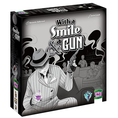 SPIEL DAS! Verlag with a Smile & a Gun - taktisches Würfeleinsetzspiel, Würfelspiel für die ganze Familie! Neuheit! von SPIEL DAS! Verlag
