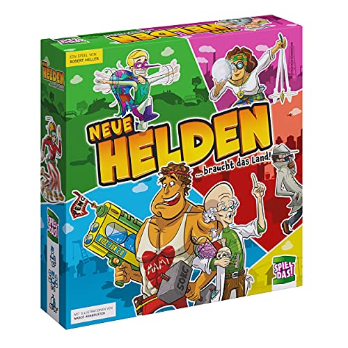 Spiel DAS! - Neue Helden braucht das Land, Familienspiel ab 8 Jahre von SPIEL DAS! Verlag