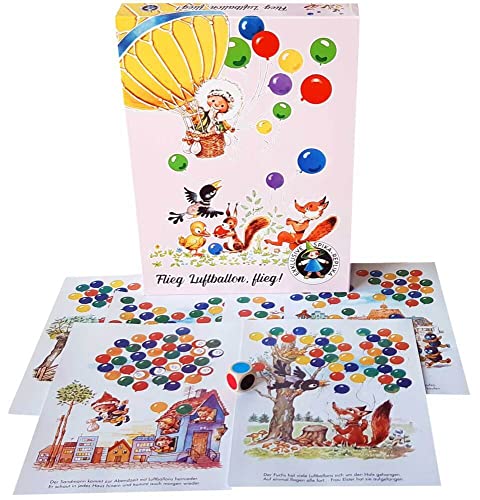 SPIKA | Flieg, Luftballon flieg | Brettspiel | ab 4 Jahre | 2-6 Spieler von SPIKA
