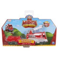 SPIN MASTER 6061435 Mighty Express Push-and-Go Zug Roter Retter mit Güterwaggon von SPIN MASTER™