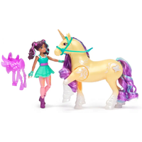 SPIN MASTER 6072482 Unicorn Academy UCA Small Doll Ava & Plant Magic Leaf von SPIN MASTER™
