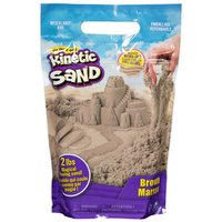 SPINMASTER 6053516 Kinetic Sand KNS Colour Bag Braun (907g) von SPIN MASTER™