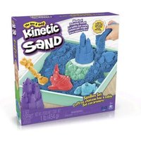 SPINMASTER 6067478 Kinetic Sand KNS Sand Box Set Blau (454g) von SPIN MASTER™