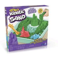 SPINMASTER 6067479 Kinetic Sand KNS Sand Box Set Grün (454g) von SPIN MASTER™