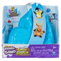 SPINMASTER 6067892 Kinetic Sand KNS Snowy Surprise (128g) von SPIN MASTER™