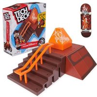 SPINMASTER 6070357 Tech Deck TED X-Connect Rampe - Toy Machine Pyrami von SPIN MASTER™