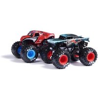SPINMASTER 6071942 Monster Jam MNJ 2-Pack 1:64 Spider-Man vs. Venom von SPIN MASTER™