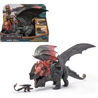 SPINMASTER 6072650 Dreamworks Dragons DWD Actionfiguren-Set mit Roter Tod-Drachenfigur und kleinem Ohnezahn von SPIN MASTER™
