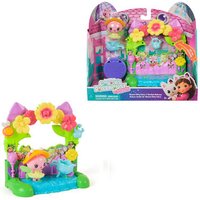 SPINMASTER 6074165 GDH DREAMWORKS GABBY'S DOLLHOUSE: DER FILM - Queen Kitty Fees Kristall Garten Balkon, mit Spielfigur & Zubehör von SPIN MASTER™